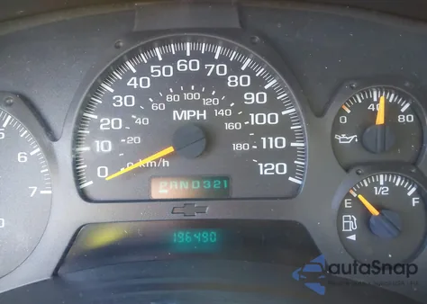 2003 Chevrolet Trailblazer Ls из США, поврежденный, VIN 1GNDS13S332351449